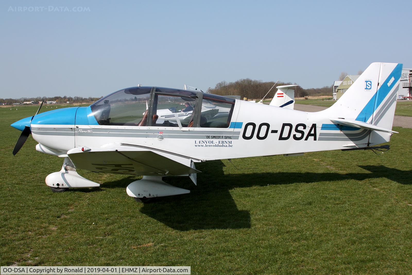 OO-DSA, Robin DR-400-180R Remorqueur Regent C/N 1703, at ehmz