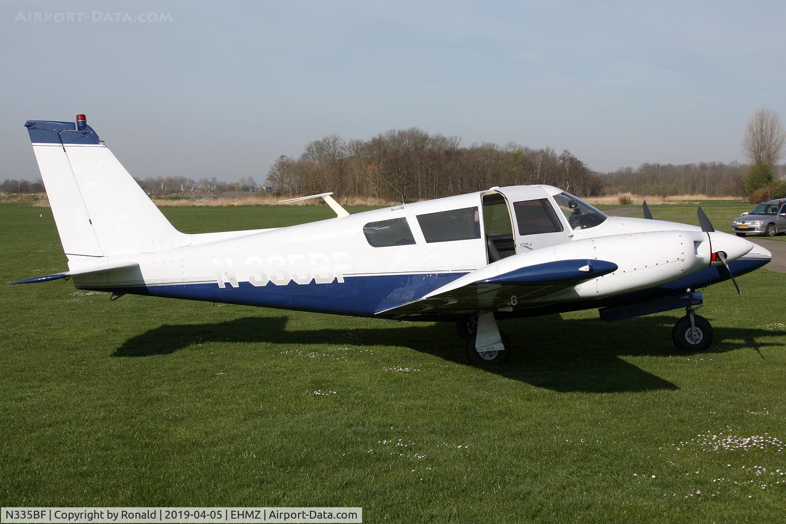N335BF, 1966 Piper PA-30-160 B Twin Comanche C/N 30-1389, at ehmz