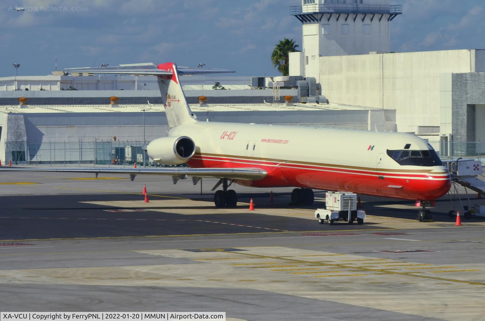 XA-VCU, 1992 McDonnell Douglas MD-83(SF) C/N 53292, Aeronaves TSM MD83 Freighter