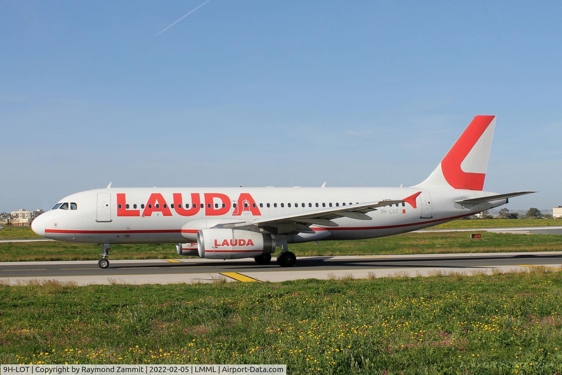 9H-LOT, 2005 Airbus A320-232 C/N 2522, A320 9H-LOT Lauda Europe