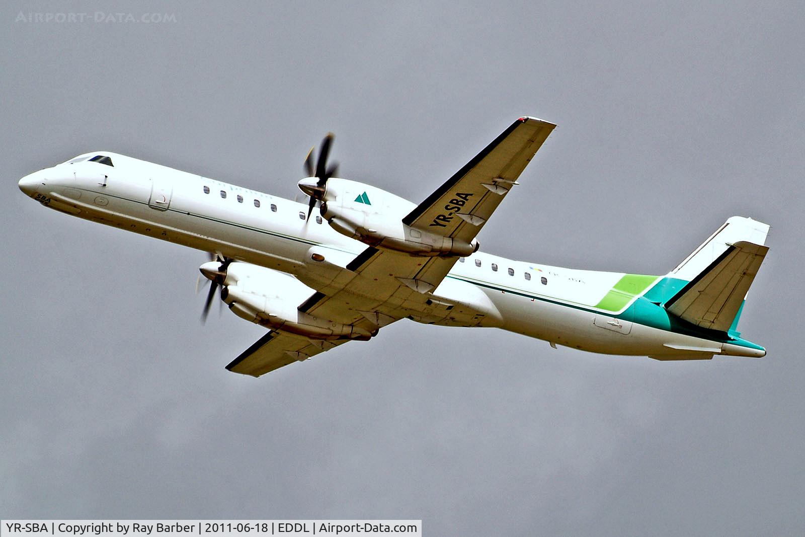 YR-SBA, 1996 Saab 2000 C/N 2000-038, YR-SBA   SAAB 2000 [038] (Carpatair) Dusseldorf-Int~D 18/06/2011