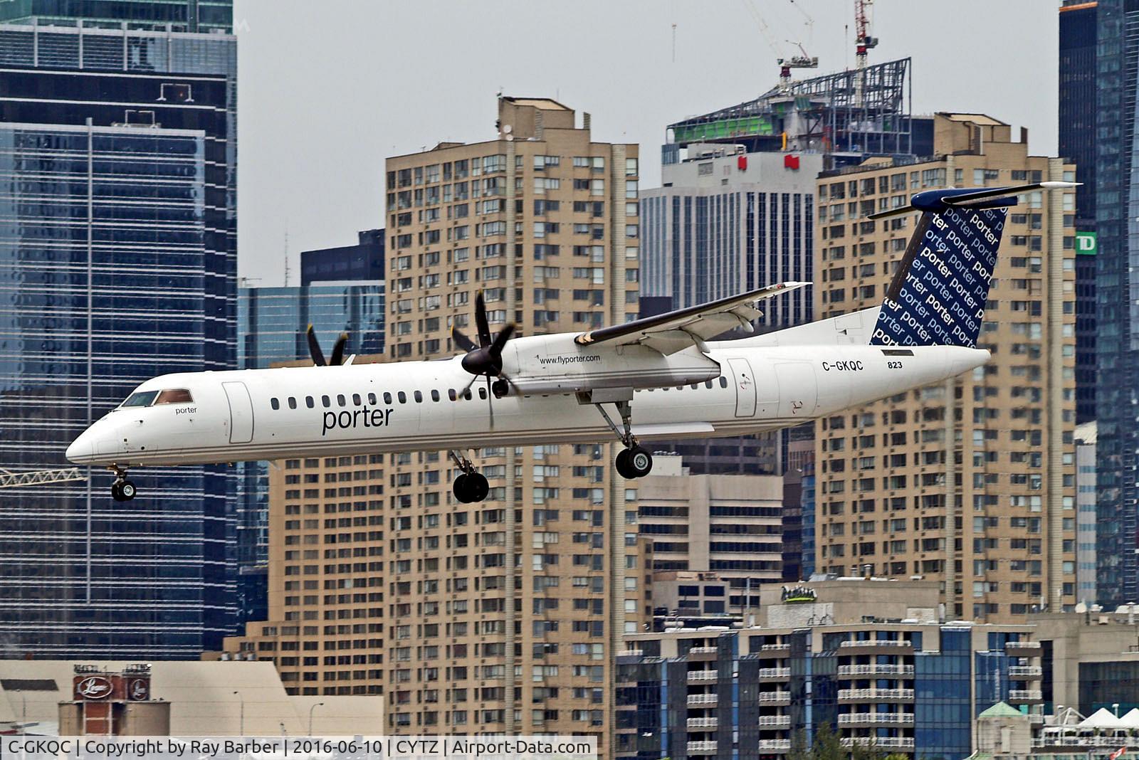 C-GKQC, 2011 De Havilland Canada DHC-8-402Q Dash 8 C/N 4360, C-GKQC   de Havilland Canada DHC-8Q-402NG [4360] (Porter Airlines) Toronto Island Airport 10/06/2016