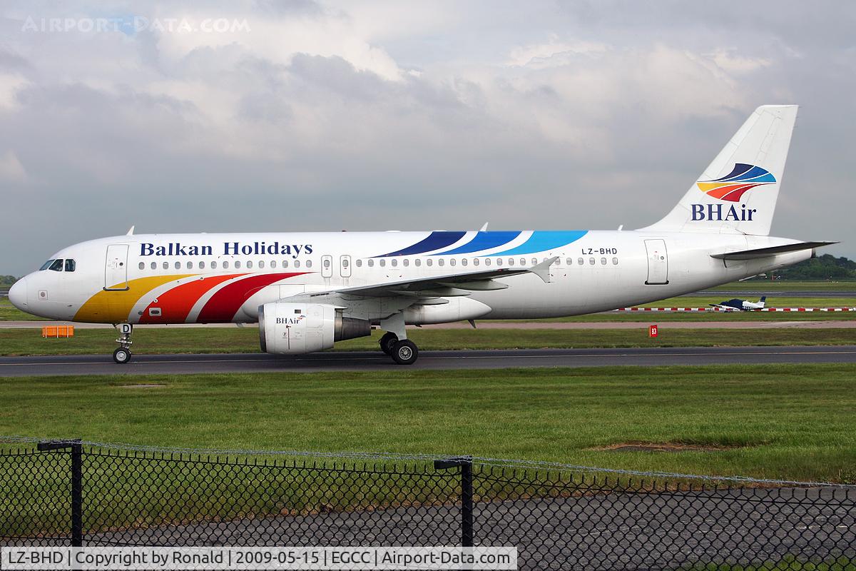LZ-BHD, 1991 Airbus A320-211 C/N 221, at man
