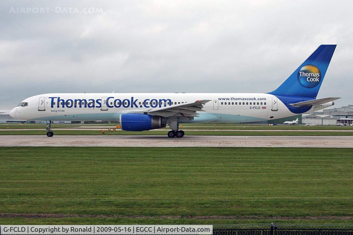 G-FCLD, 1997 Boeing 757-25F C/N 28718, at man