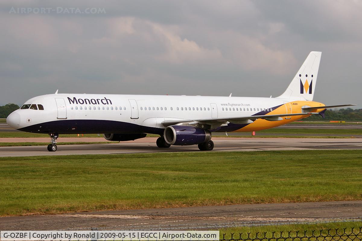 G-OZBF, 2002 Airbus A321-231 C/N 1763, at man
