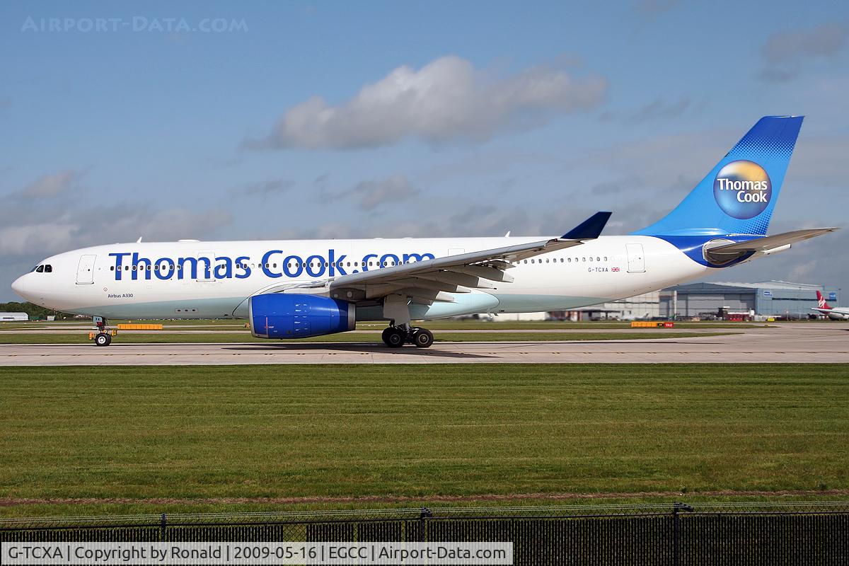 G-TCXA, 2006 Airbus A330-243 C/N 795, at man