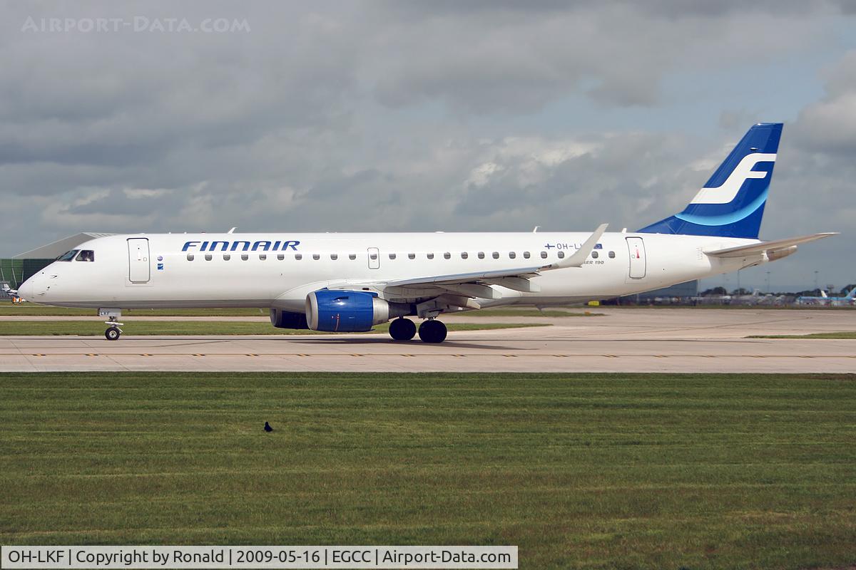 OH-LKF, 2007 Embraer 190LR (ERJ-190-100LR) C/N 19000066, at man