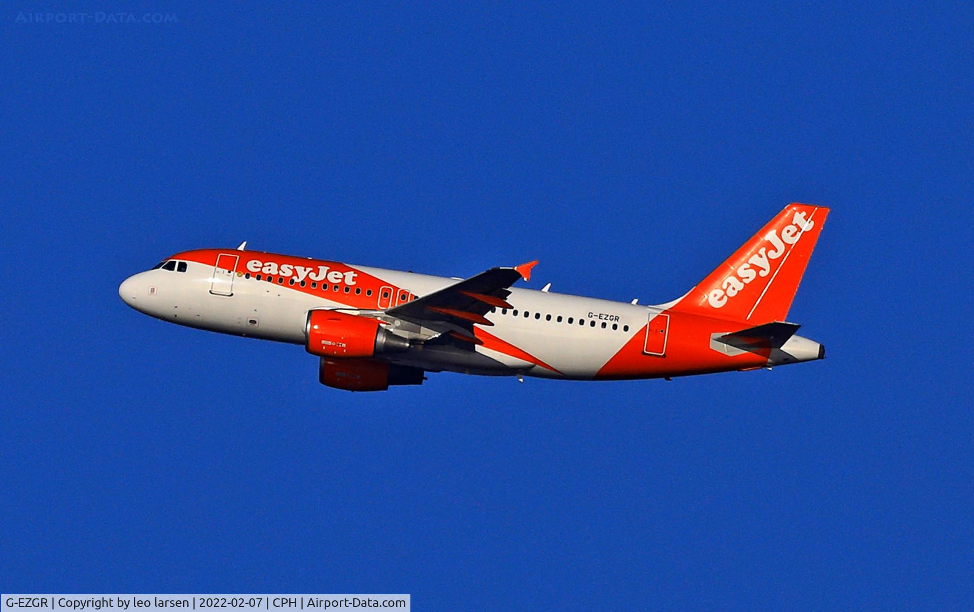 G-EZGR, 2011 Airbus A319-111 C/N 4837, Copenhagen 7.2.2022