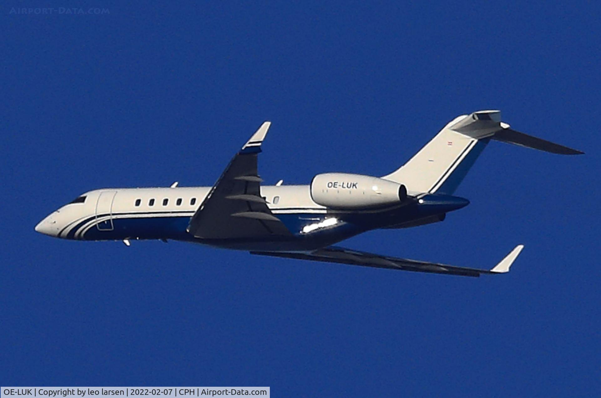 OE-LUK, 2010 Bombardier BR710-A2-20 Global Express 5000 C/N 9334, Copenhagen 7.2.2022