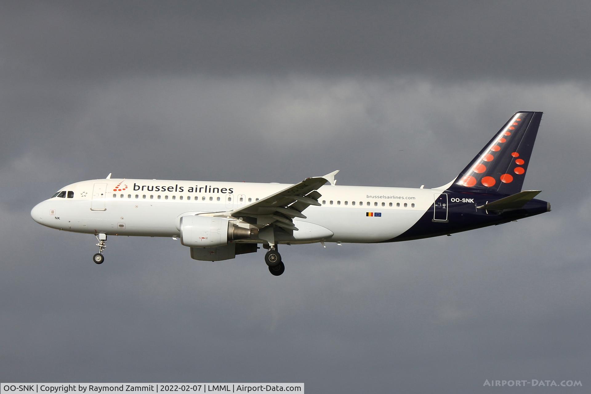 OO-SNK, 2008 Airbus A320-214 C/N 3373, A320 OO-SNK Brussels Airlines
