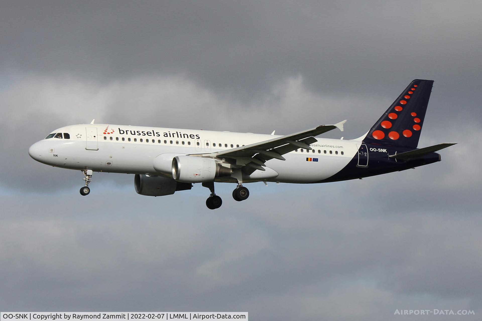 OO-SNK, 2008 Airbus A320-214 C/N 3373, A320 OO-SNK Brussels Airlines