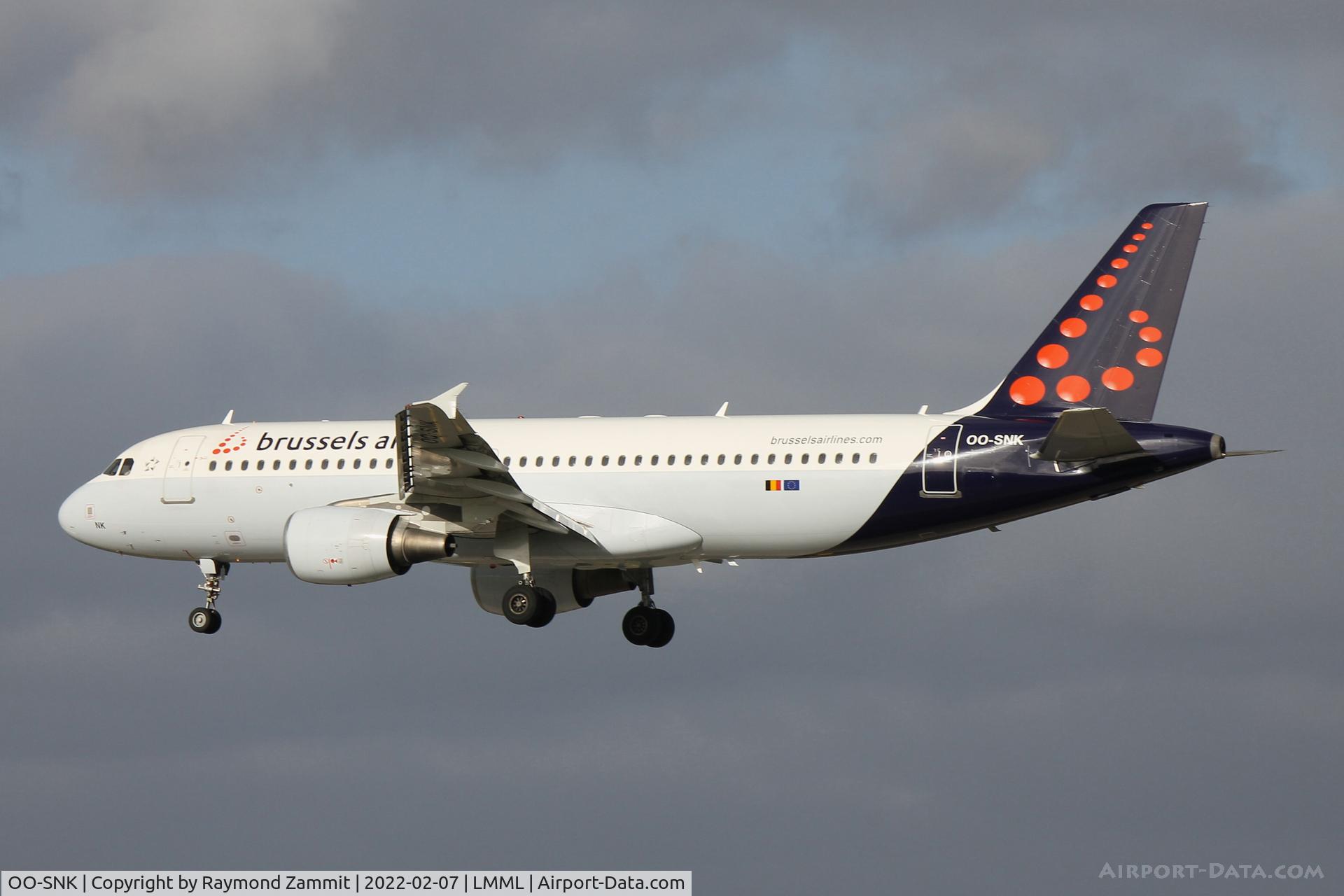 OO-SNK, 2008 Airbus A320-214 C/N 3373, A320 OO-SNK Brussels Airlines