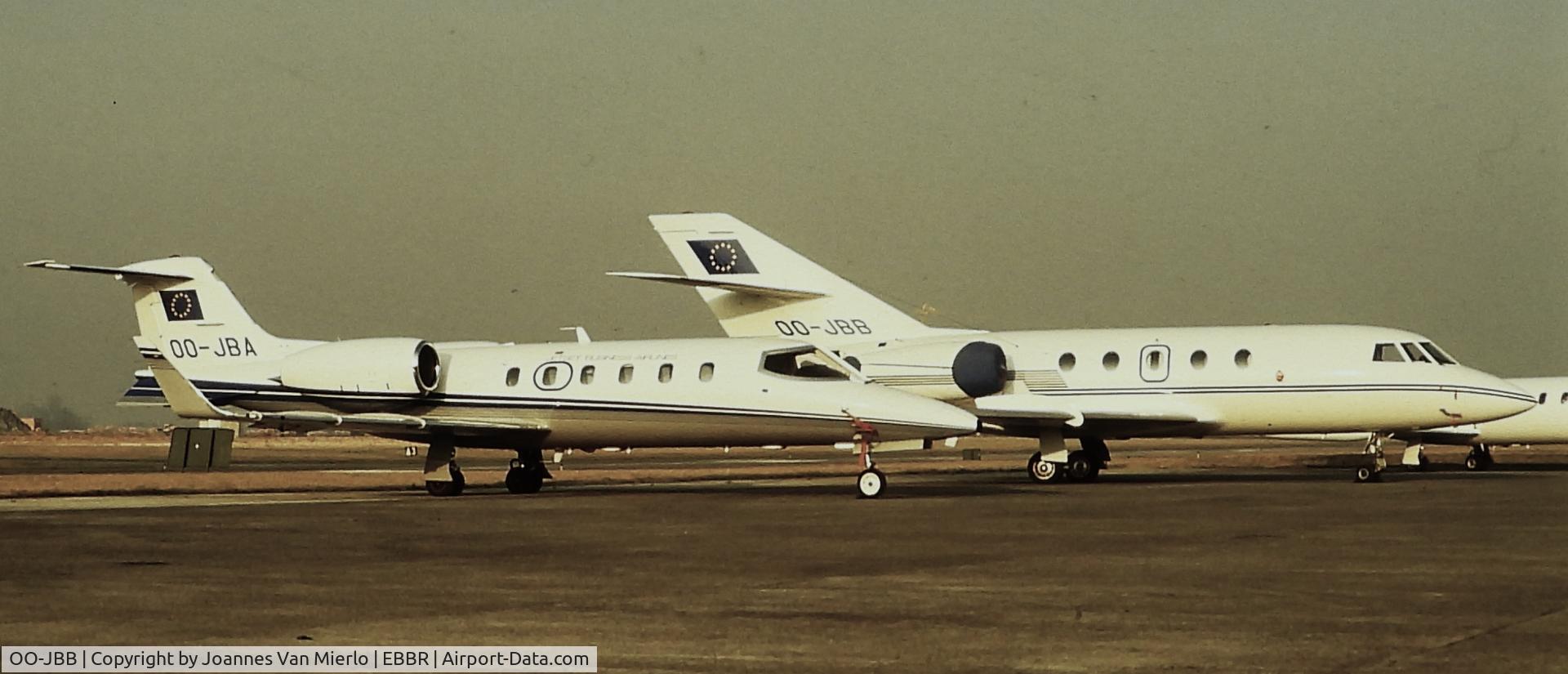 OO-JBB, 1967 Dassault Falcon (Mystere) 20-5 C/N 116, Slide scan