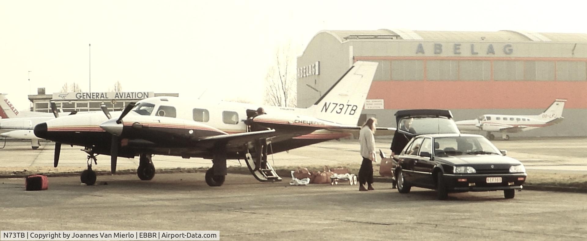 N73TB, 1976 Piper PA-31T Cheyenne II C/N 31T-7620036, Thierry Boutsen Belgian F1-racer