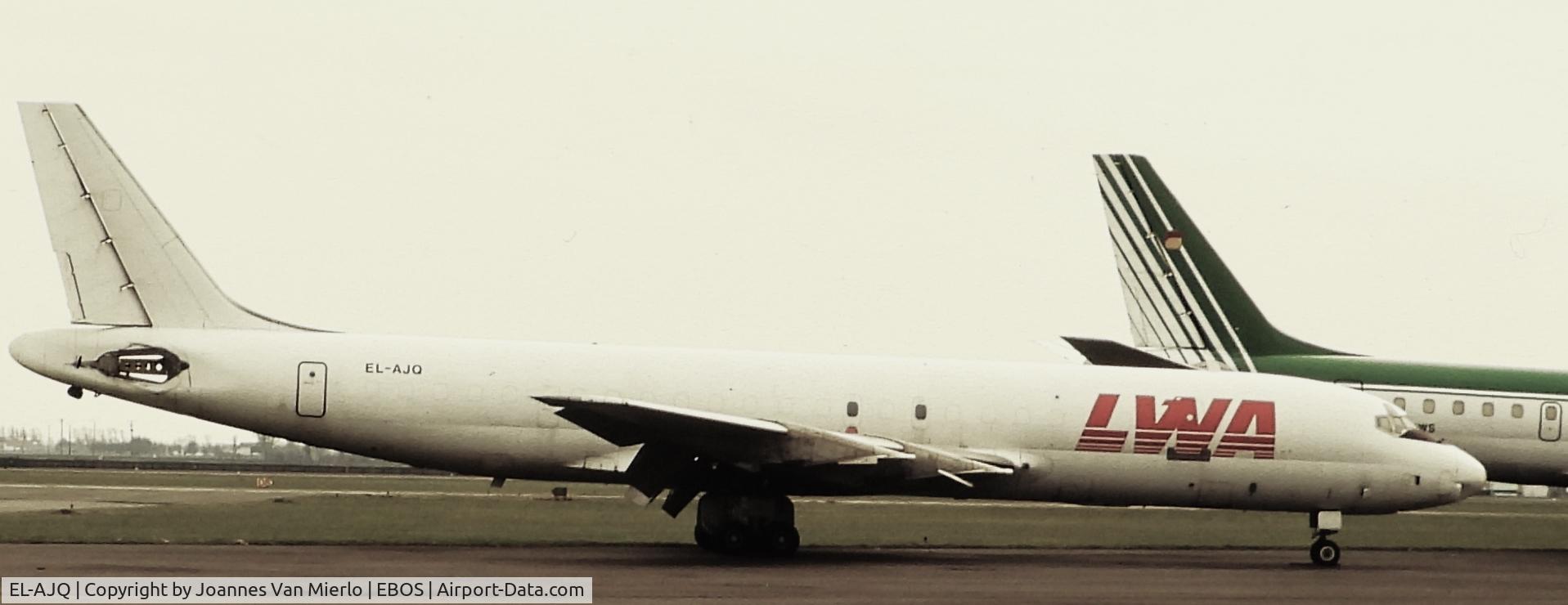 EL-AJQ, 1964 Douglas DC-8-54F C/N 45686, Slide scan