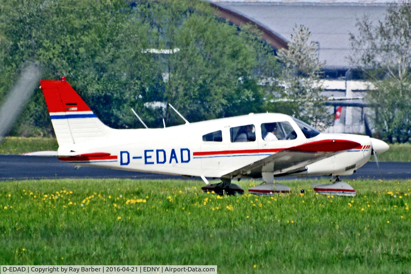D-EDAD, 1974 Piper PA-28-180 C/N 28-7405196, D-EDAD   Piper PA-28-180 Cherokee Archer [28-7405196] Friedrichshafen~D 21/04/2016