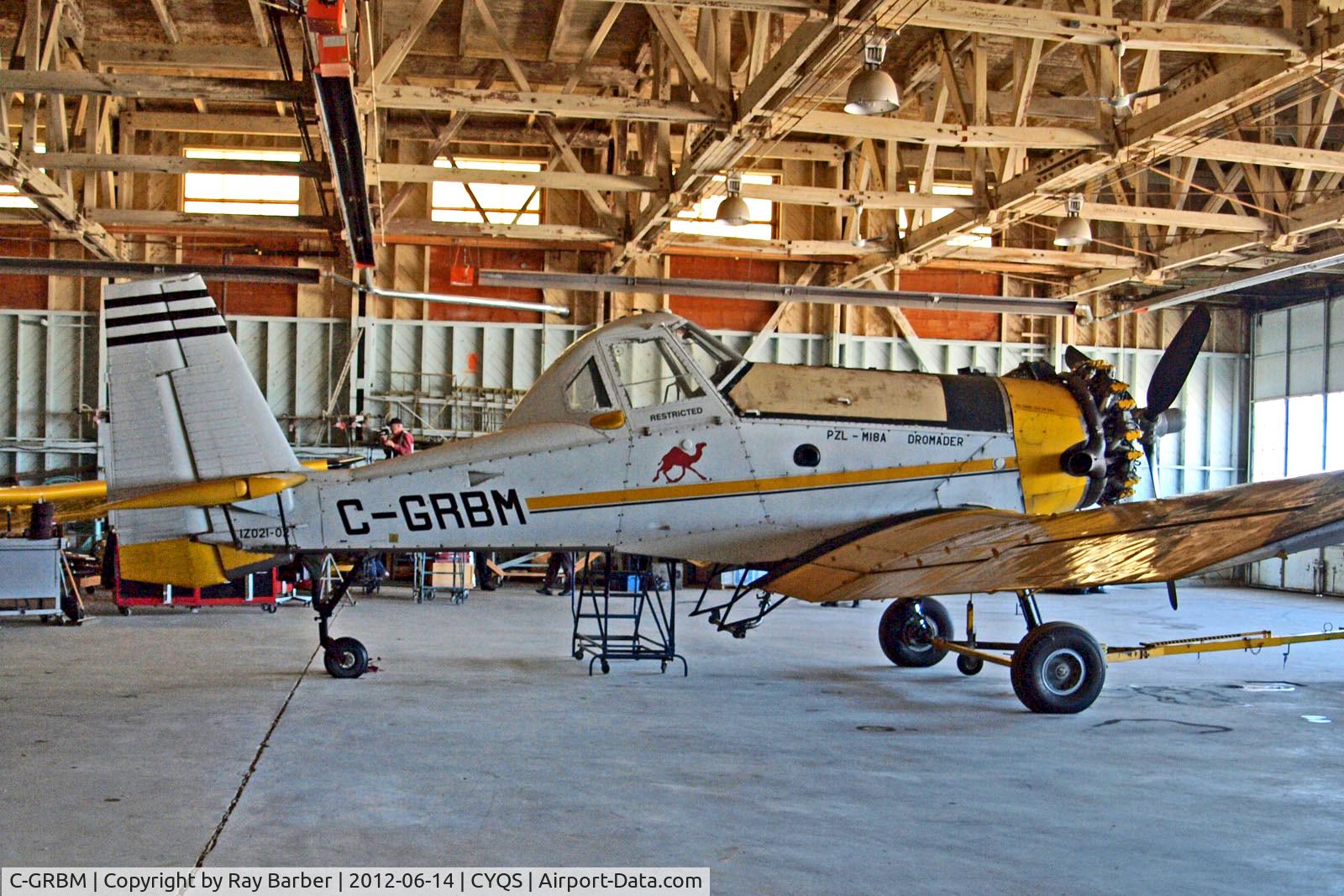 C-GRBM, 1989 PZL-Mielec M-18B Dromader C/N 1Z021-02, C-GRBM   PZL-Mielec M-18B Dromader [1Z021-02] St. Thomas~C 14/06/2012