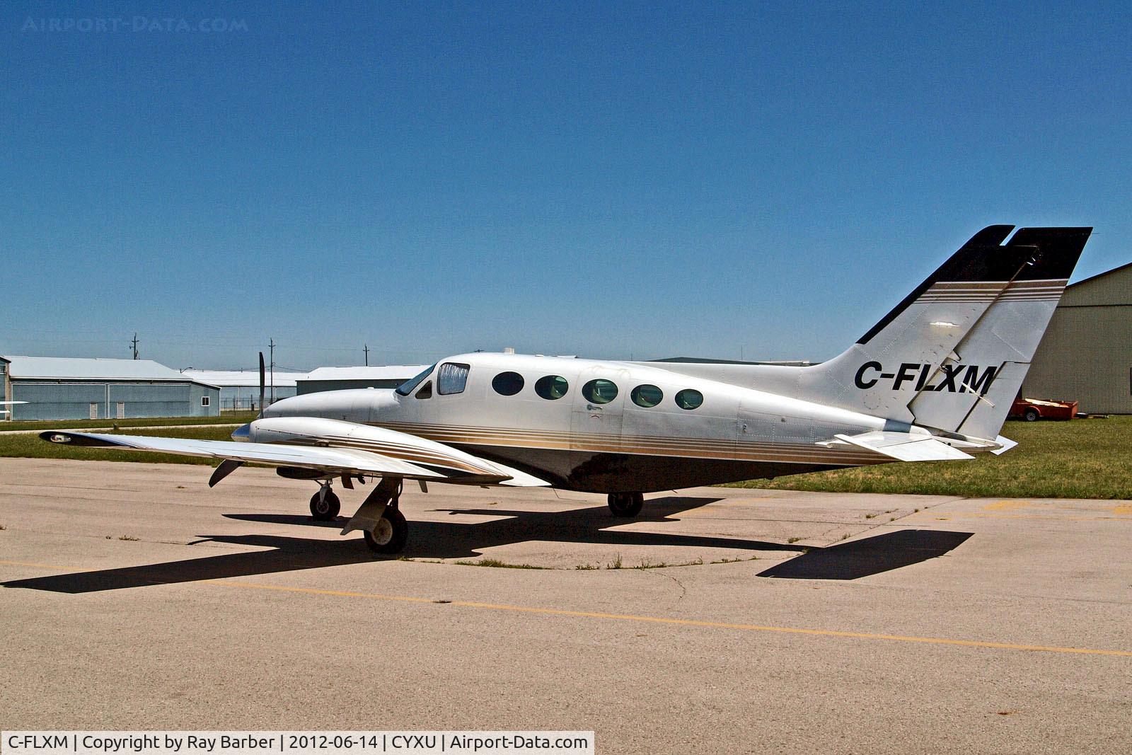 C-FLXM, 1980 Cessna 414A Chancellor C/N 414A0605, C-FLXM   Cessna 414A Chancellor [414A-0605] London~C 14/06/2012