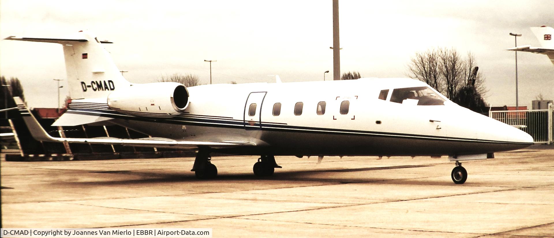 D-CMAD, 1990 Gates Learjet 55C C/N 55-143, Slide scan