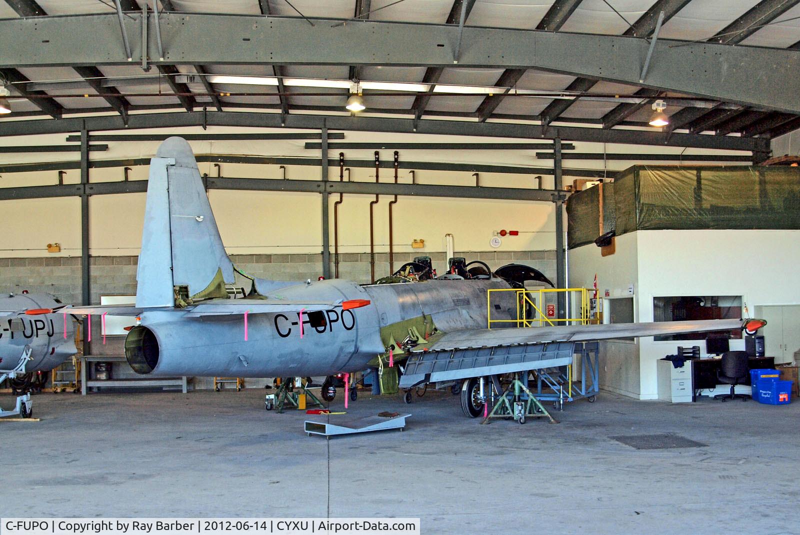 C-FUPO, 1955 Canadair CT-133 Silver Star 3 (CL-30) C/N T33-500, C-FUPO   Canadair CT-133 Silver Star Mk.3 [T33-500] (Jet Aircraft Museum) London~C 14/06/2012