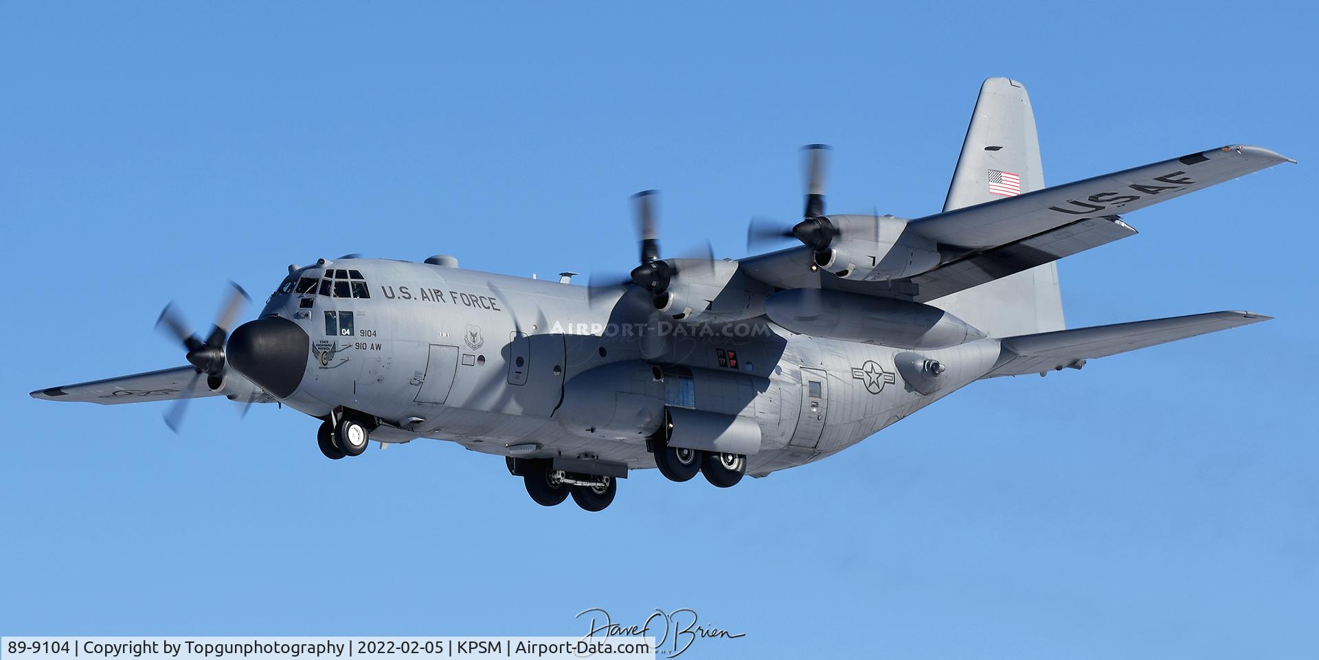89-9104, 1989 Lockheed C-130H Hercules C/N 382-5220, REACH346