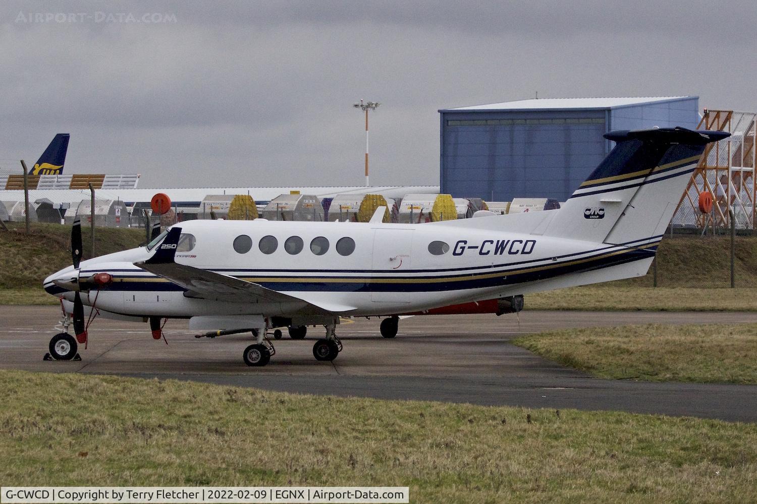 G-CWCD, 2014 Hawker Beechcraft B200GT King Air C/N BY-198, At East Midlands Airport