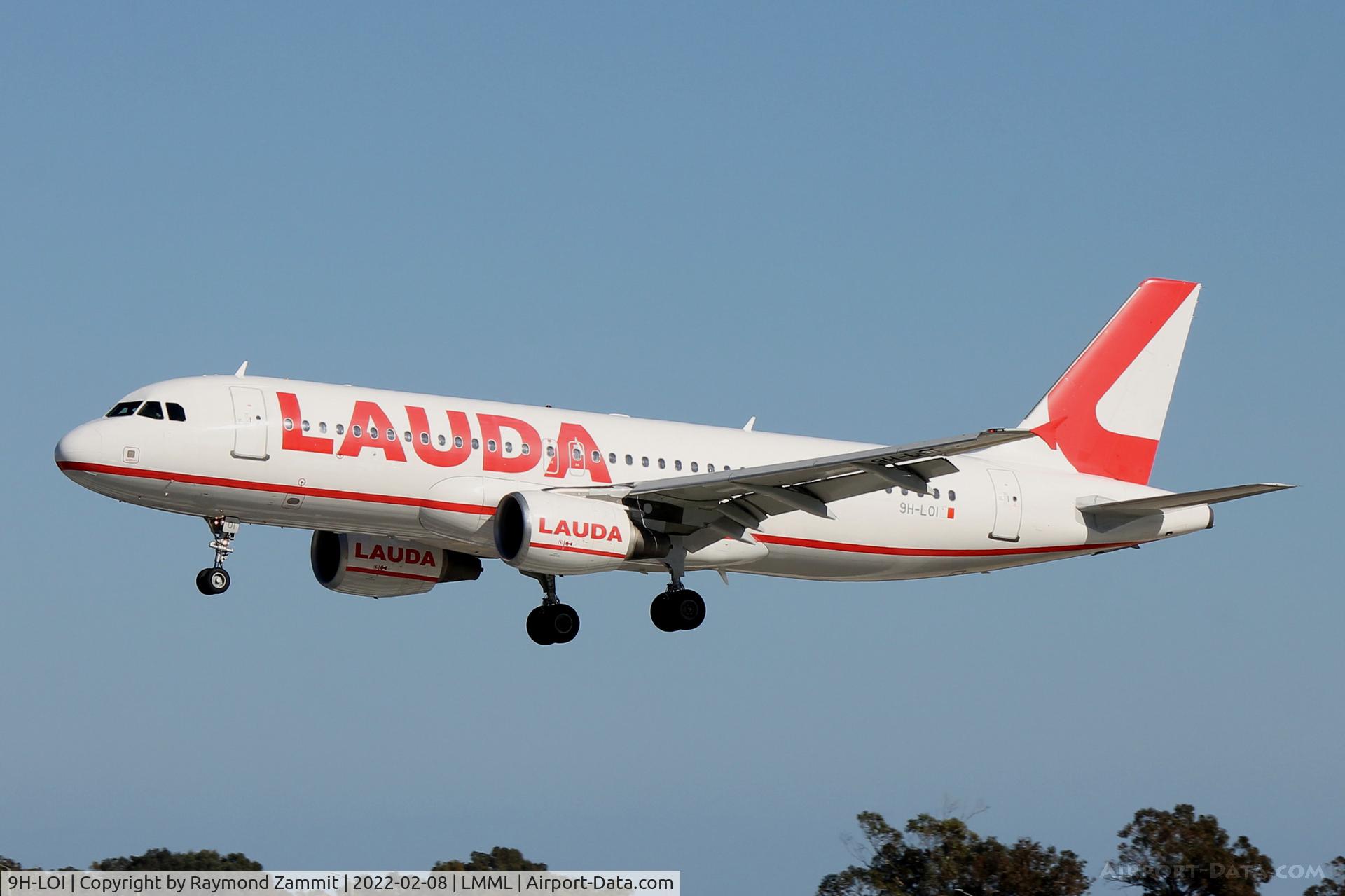 9H-LOI, 2006 Airbus A320-214 C/N 2994, A320 9H-LOI Lauda Europe