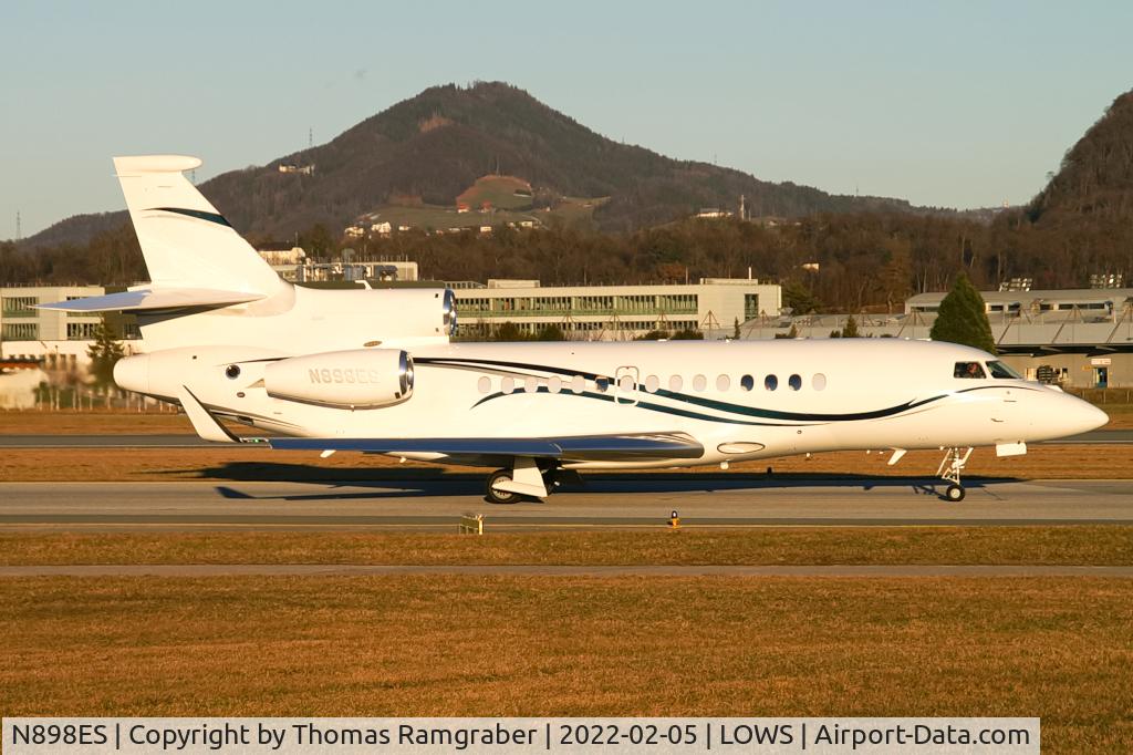 N898ES, 2007 Dassault Falcon 7X C/N 015, private Dassault Falcon 7X