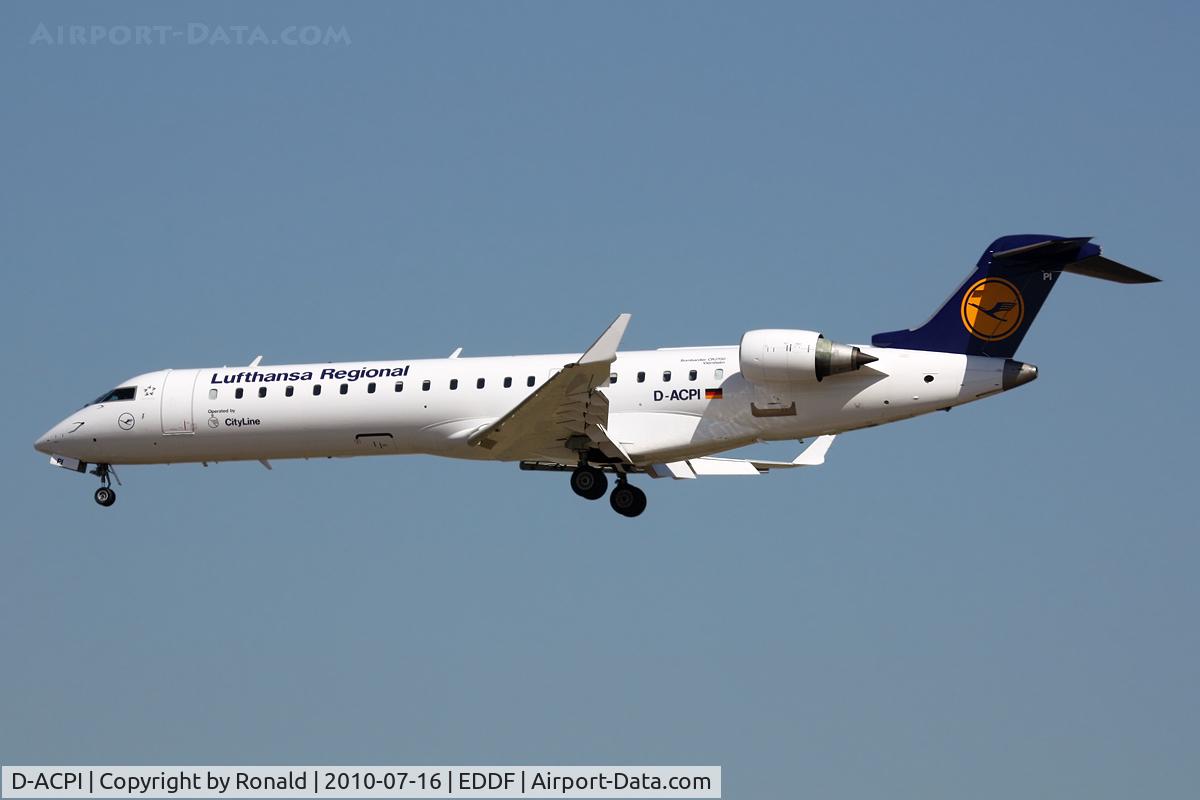 D-ACPI, 2002 Canadair CRJ-701ER (CL-600-2C10) Regional Jet C/N 10046, at fra