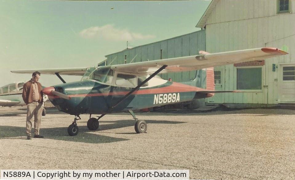 N5889A, Cessna 172 C/N 28489, This was my father's airplane before his death in 1973.