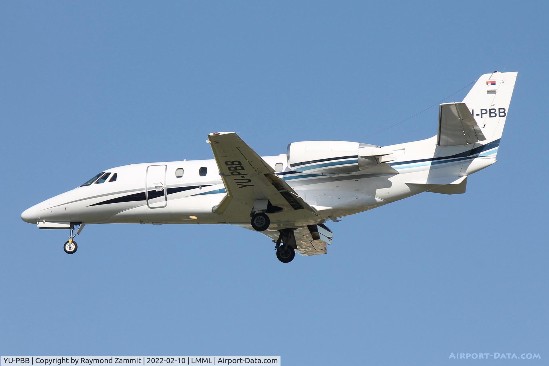 YU-PBB, 2010 Cessna 560 Citation XLS+ C/N 560-6051, Cessna 560 Citation XLS+ YU-PBB Air Pink
