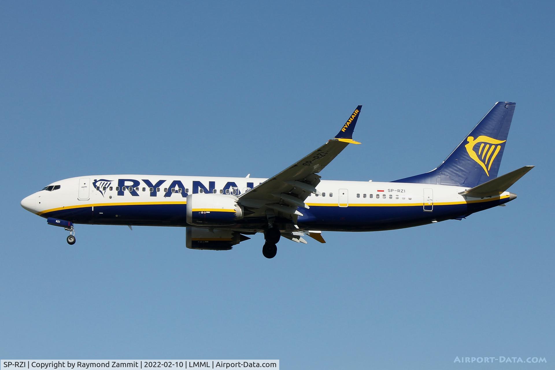 SP-RZI, 2019 Boeing 737-8-200 MAX C/N 62305, B737-MAX-8 SP-RZI Ryanair Sun