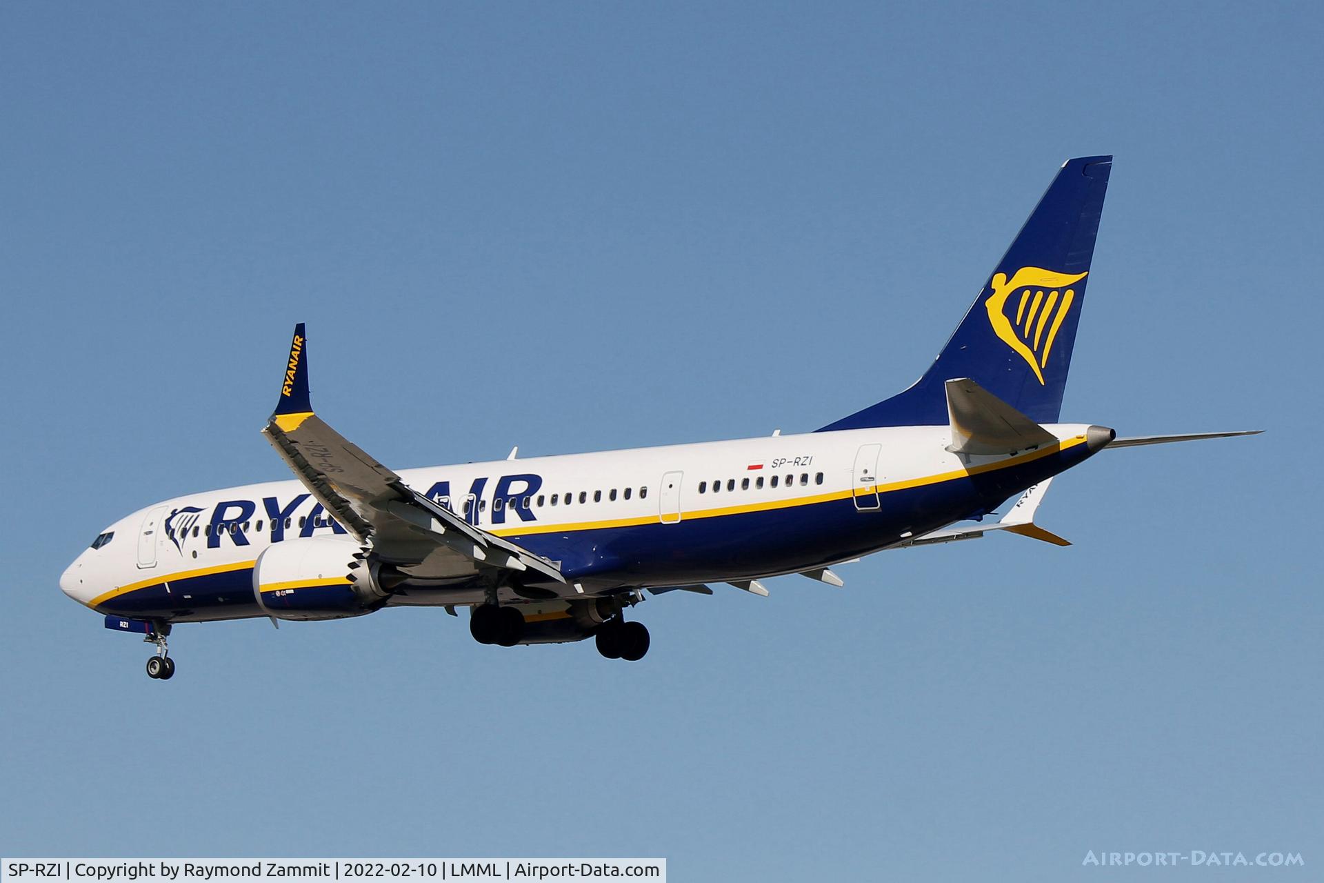 SP-RZI, 2019 Boeing 737-8-200 MAX C/N 62305, B737-MAX-8 SP-RZI Ryanair Sun