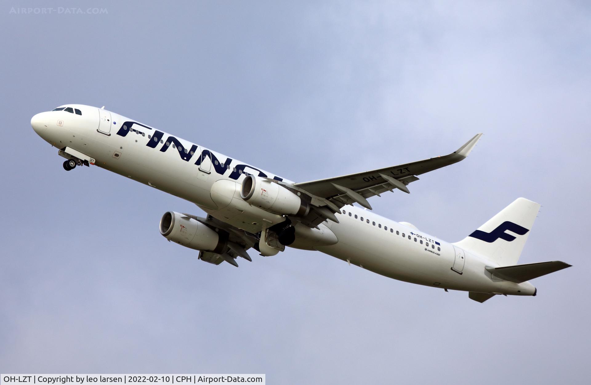 OH-LZT, 2017 Airbus A320-231 C/N 8041, Copenhagen 10.2.2022