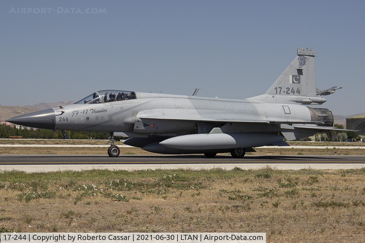 17-244, Chengdu JF-17 C/N FC10252, Anatolian Eagle 2021