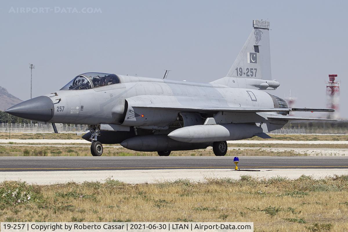 19-257, Chengdu JF-17 C/N FC10257, Anatolian Eagle 2021