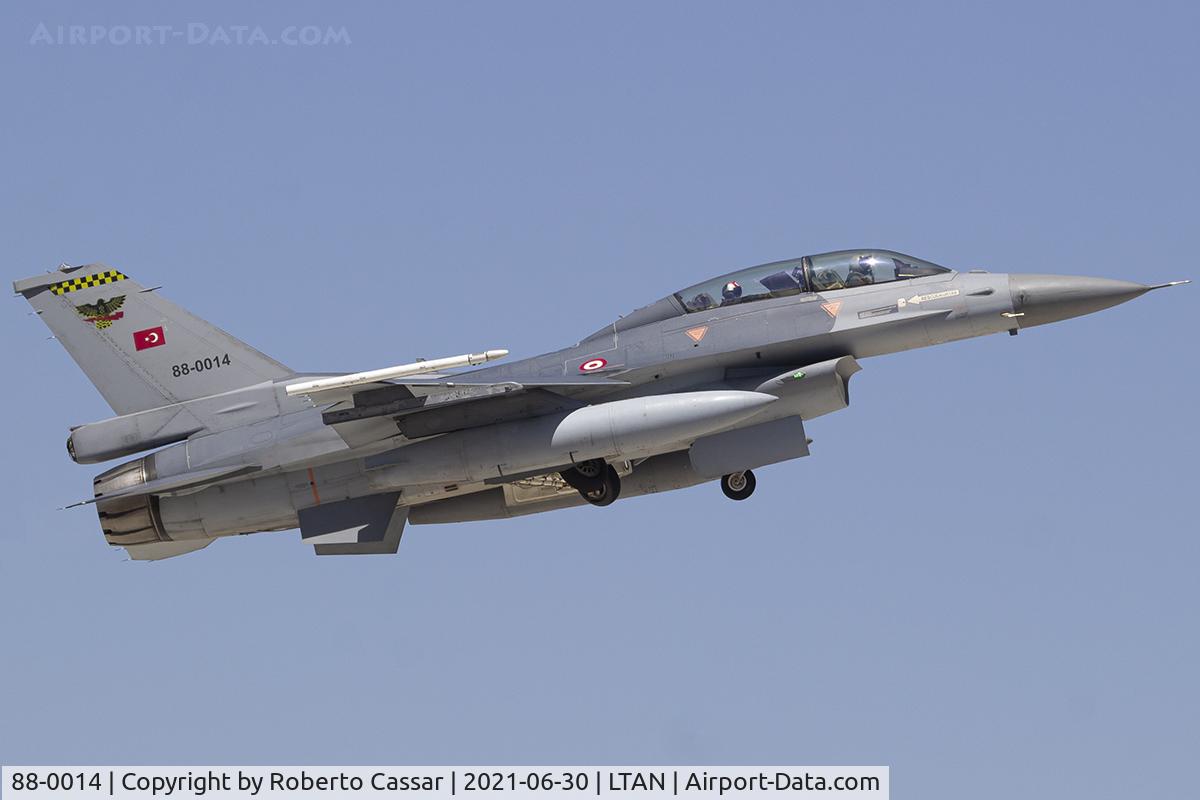 88-0014, General Dynamics F-16D C/N 4S-10, Anatolian Eagle 2021