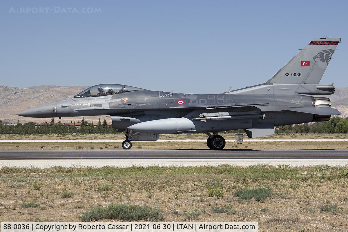 88-0036, TAI (Turkish Aerospace Industries) F-16C Fighting Falcon C/N 4R-38, Anatolian Eagle 2021