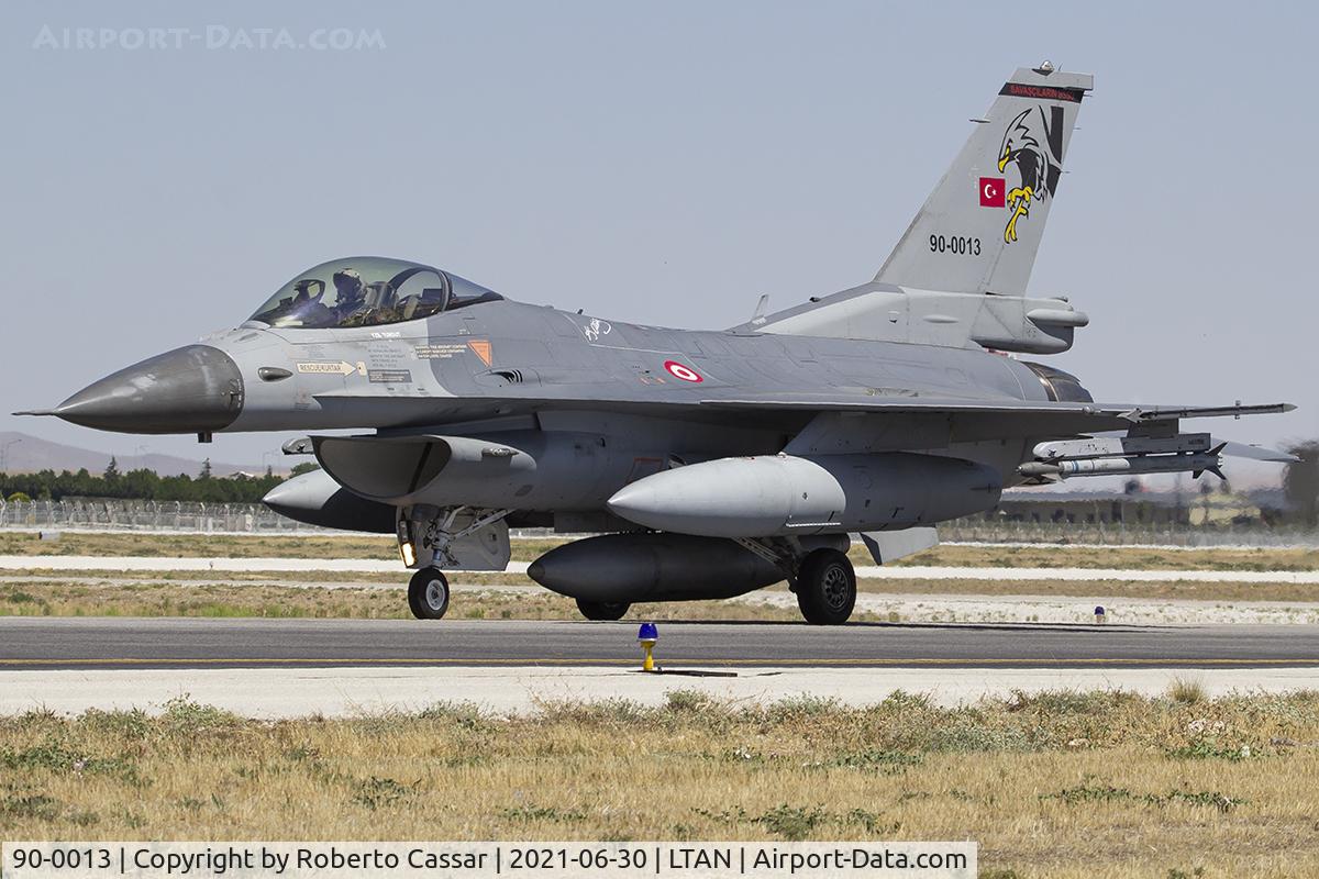 90-0013, General Dynamics F-16C C/N 4R-72, Anatolian Eagle 2021