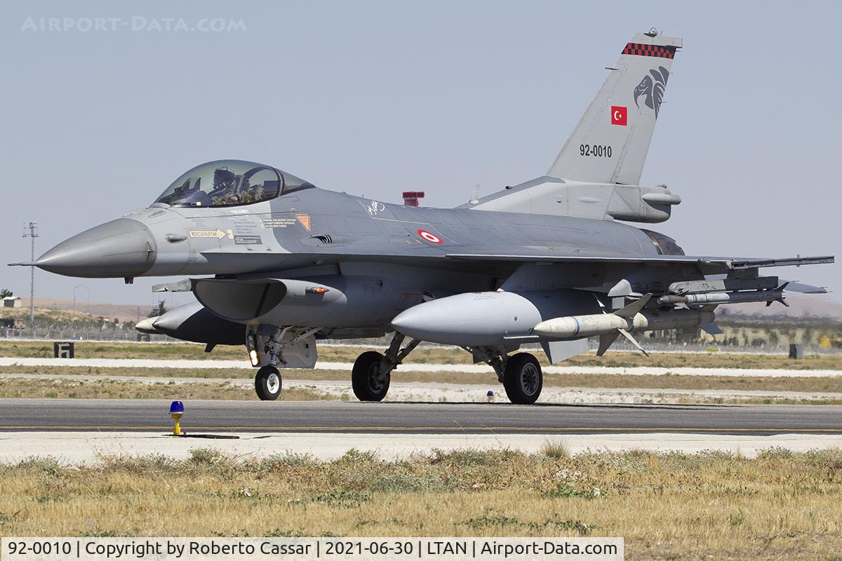 92-0010, TAI (Turkish Aerospace Industries) F-16C Fighting Falcon C/N 4R-111, Anatolian Eagle 2021