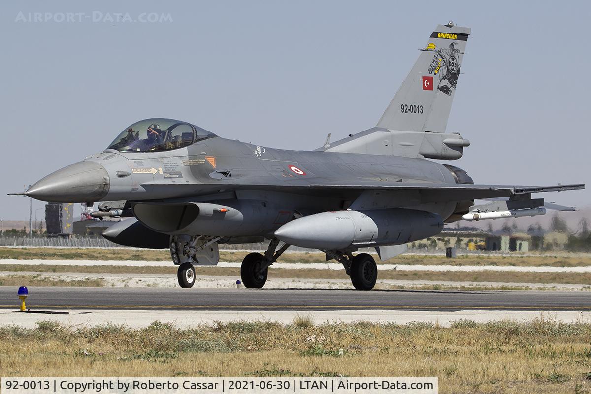 92-0013, TAI (Turkish Aerospace Industries) F-16C Fighting Falcon C/N 4R-114, Anatolian Eagle 2021