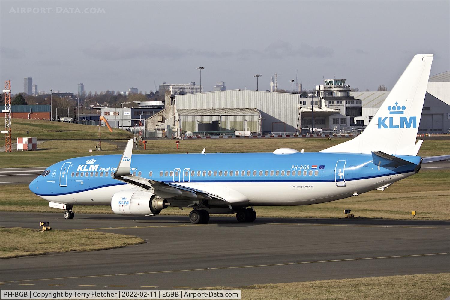 PH-BGB, 2008 Boeing 737-8K2 C/N 37594, At Birmingham UK