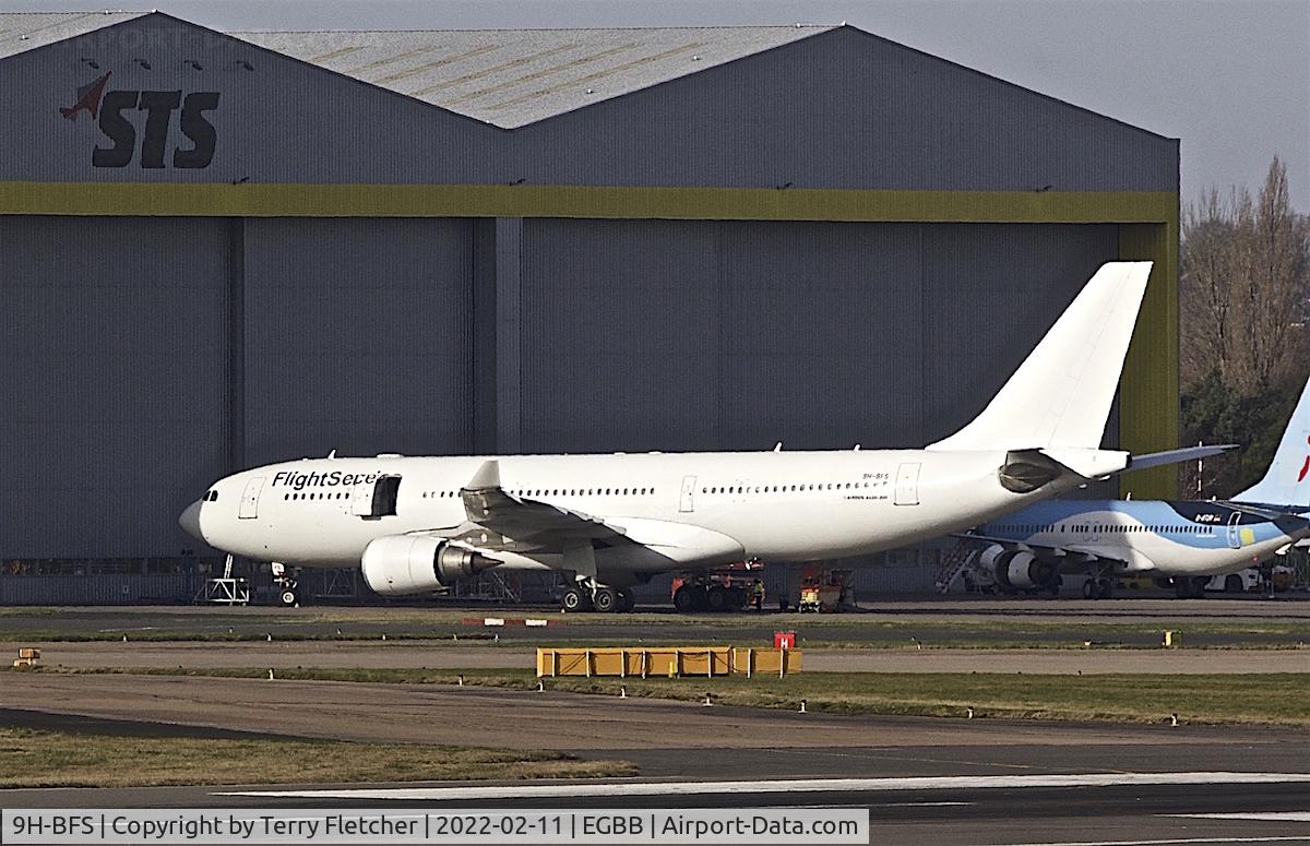 9H-BFS, 2002 Airbus A330-203 C/N 472, At Birmingham UK