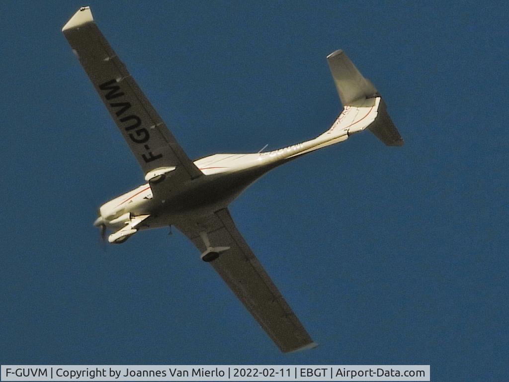 F-GUVM, 2006 Diamond DA-40D Diamond Star C/N D4.139, Over Ghent, Belgium