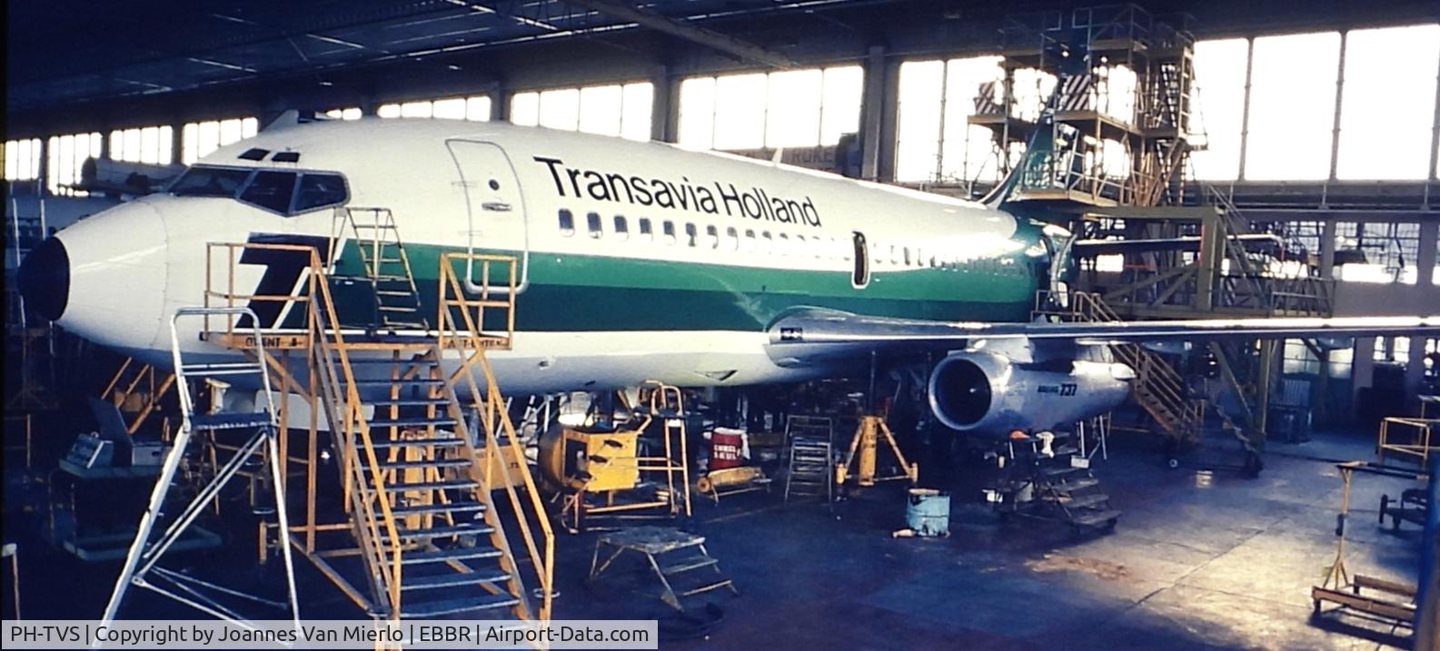 PH-TVS, 1980 Boeing 737-2K2 C/N 22296, SABENA Technics EBBR'90s