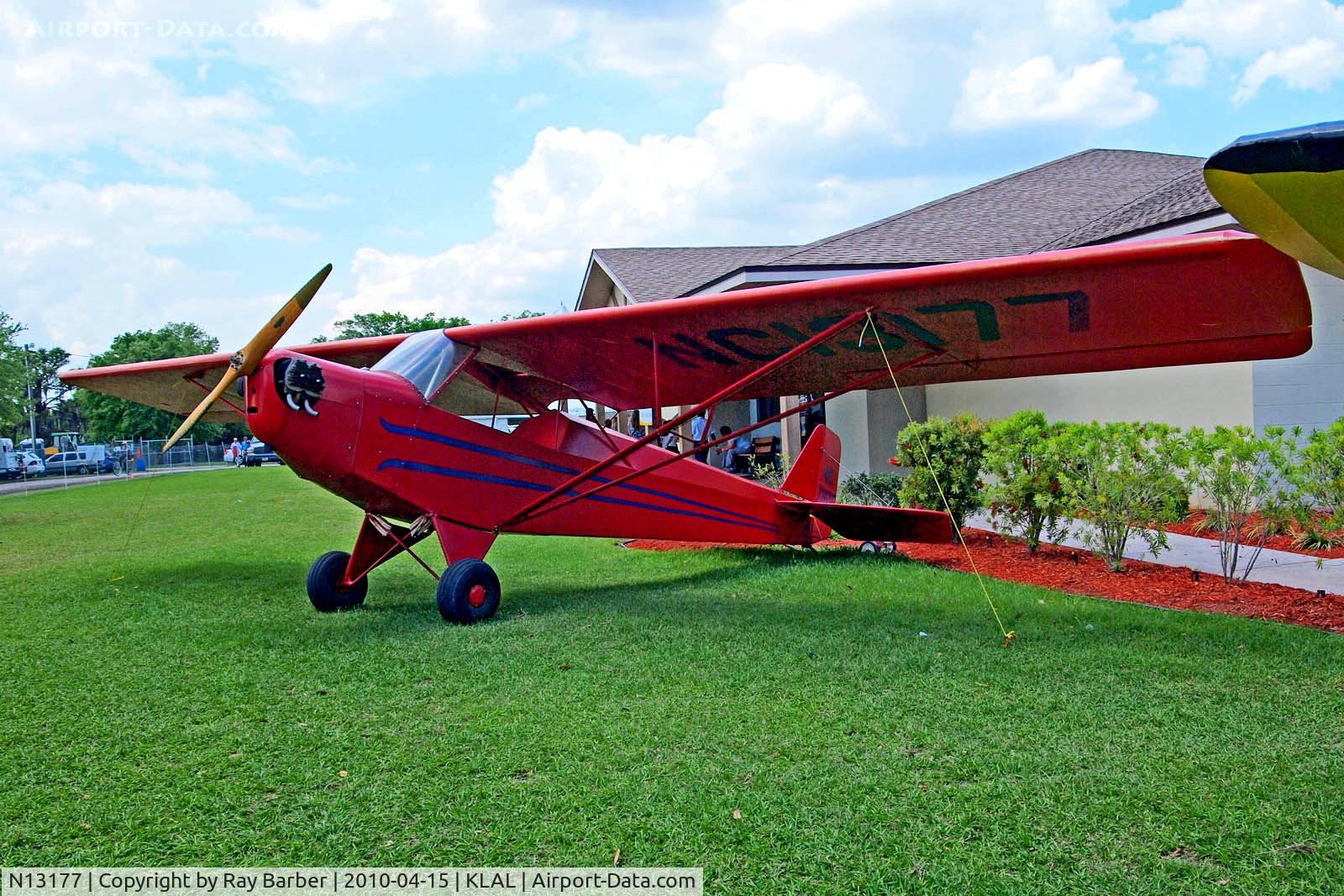N13177, 1933 Taylor E-2 Cub C/N 58, N13177   (NC13177) Taylor E-2 Cub [58] Lakeland-Linder~N 15/04/2010