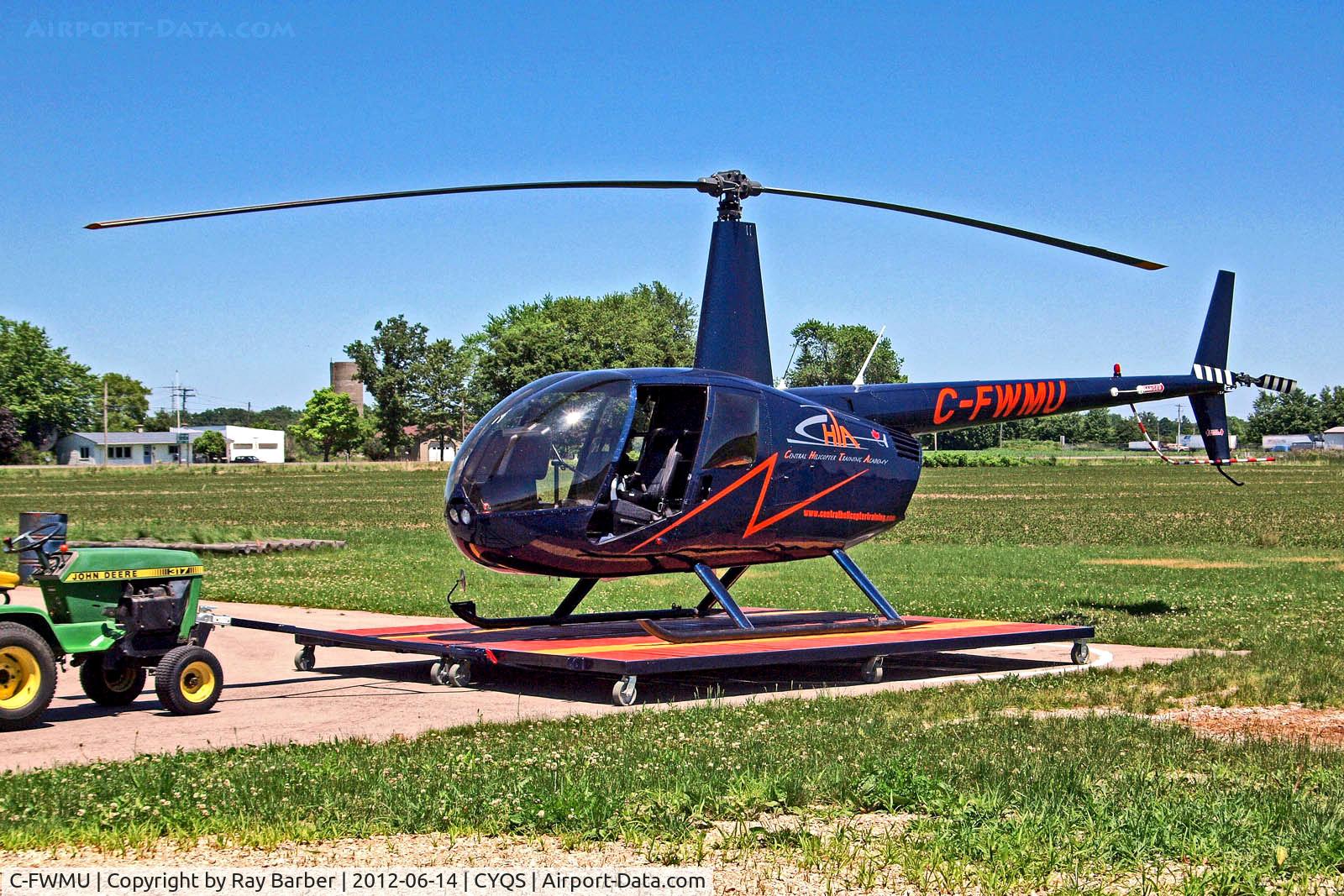 C-FWMU, 2009 Robinson R44 C/N 2023, C-FWMU   Robinson R-44 Raven [2023] (Central Helicopter Training Academy) St. Thomas~C 14/06/2012