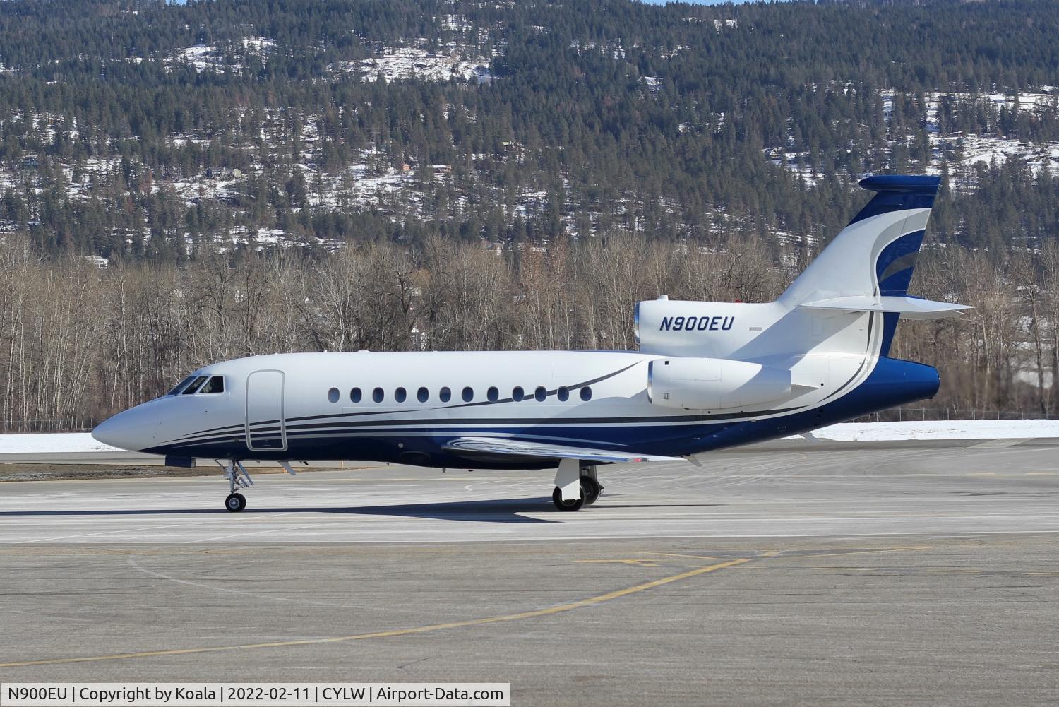 N900EU, 1997 Dassault Falcon 900EX C/N 15, Arrival from Denver Centennial.
