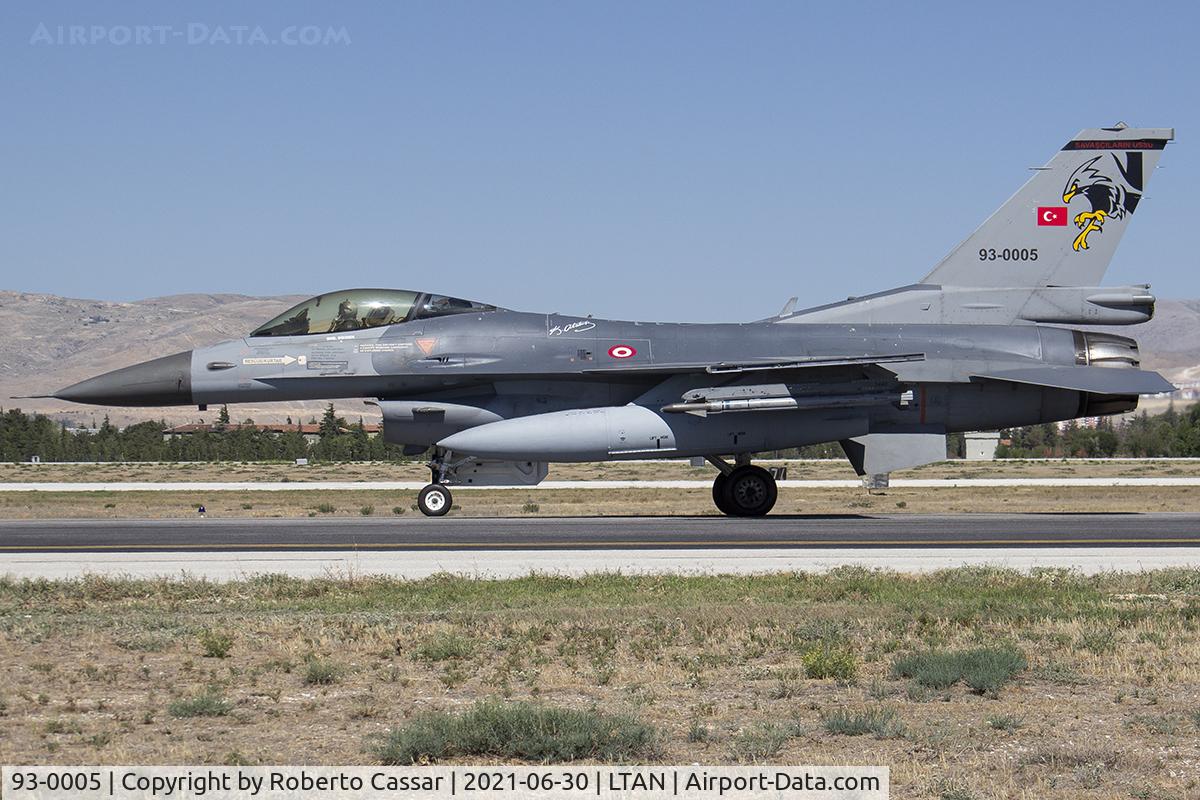 93-0005, Lockheed Martin F-16C C/N 4R-127, Anatolian Eagle 2021