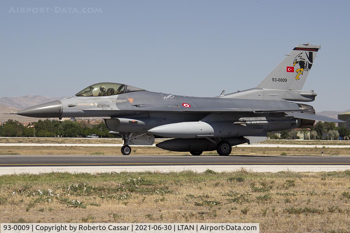 93-0009, Lockheed Martin F-16C C/N 4R-131, Anatolian Eagle 2021